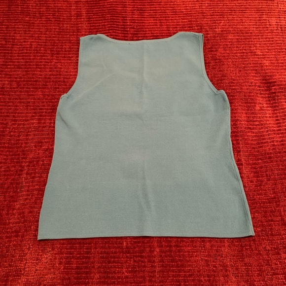 Turquoise Sleeveless Top - Picture 10 of 14